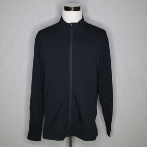 Men's GORUCK Simple Windbreaker Lightweight Black Jacket Size Large